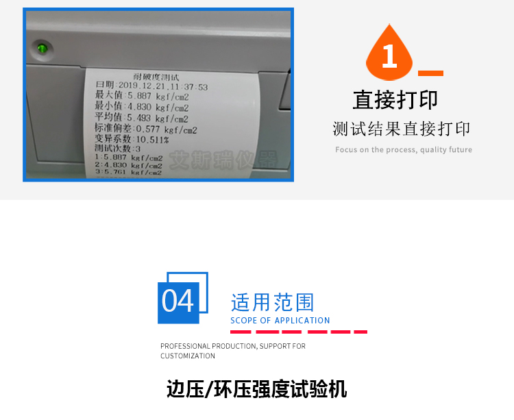 邊壓強度測試 邊壓強度測試
